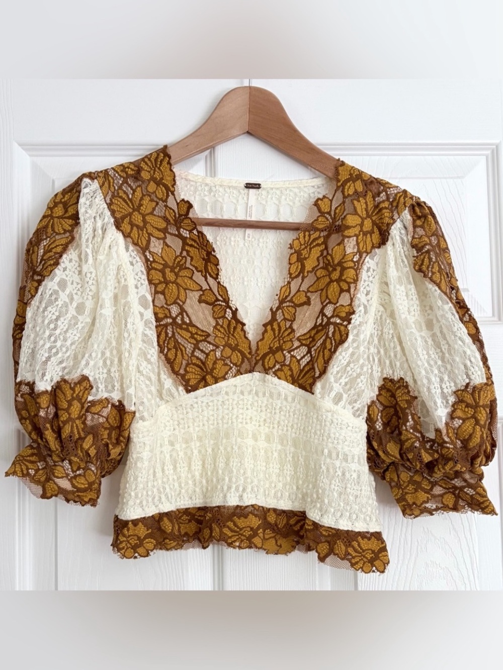 Free People Wildflowers Top Size XS - Picture 2 of 6